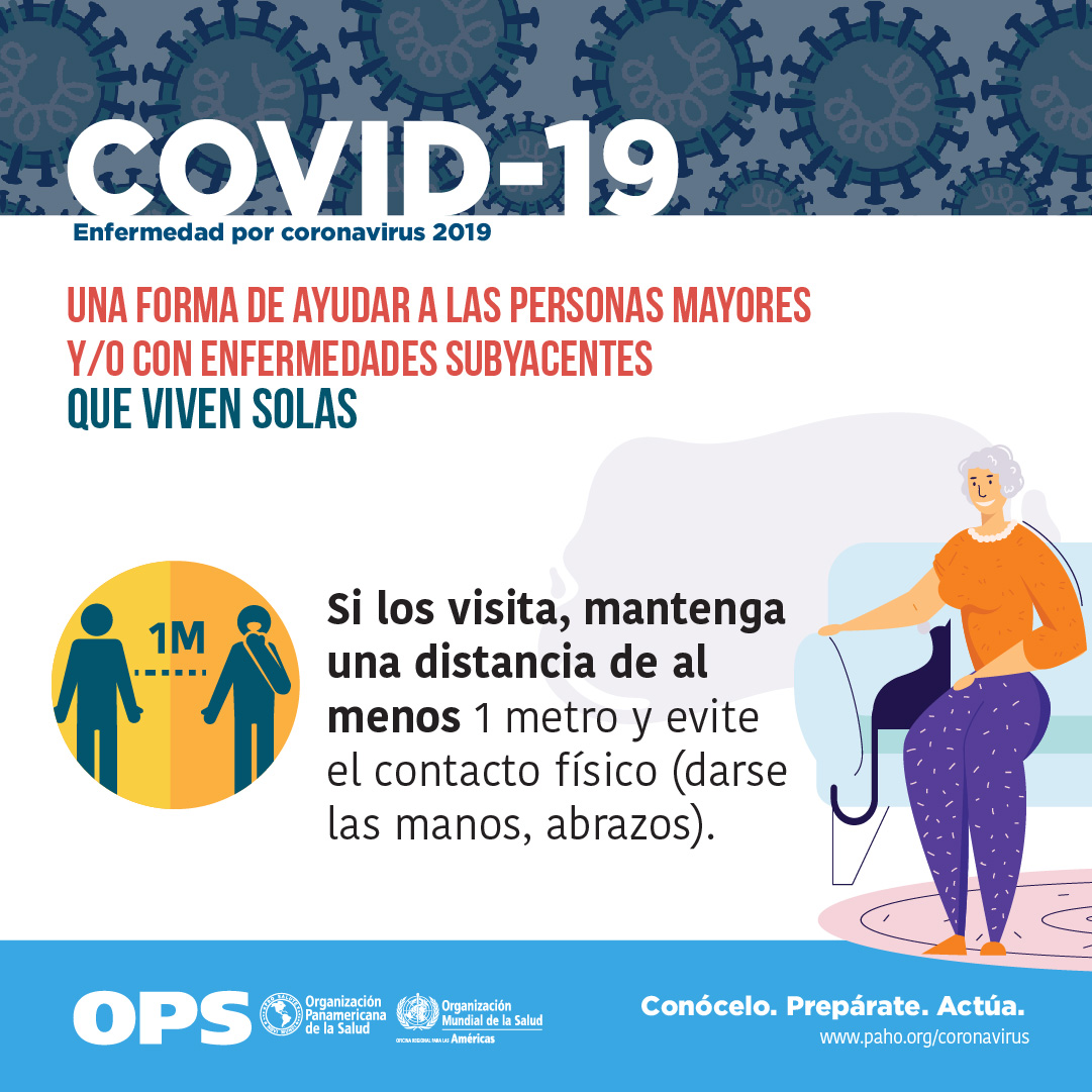 Coronavirus y Adultos Mayores.
